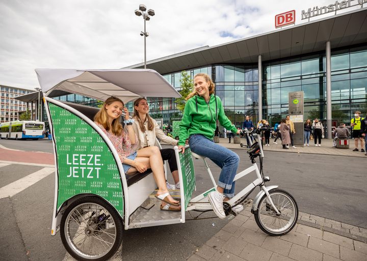 Der (E-)Motor der Verkehrswende. Wir bieten eine klimaneutrale Alternative in der Logistik der letzten Meile. | Leezen Heroes