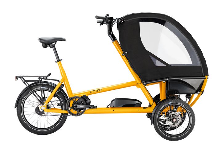 Für eine umweltfreundliche Mobilität. Wir sind Hersteller von kompakten Cargobikes mit Neigetechnik und modularem Aufbau. | chike GmbH & Co. KG